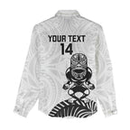 Custom Aotearoa Football Women Casual Shirt NZ Maori Tiki Go Champions
