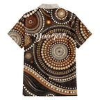 Kangaroo Australia Mother's Day Personalised Hawaiian Shirt Always Cozy In Mum’s Pouch Aboriginal Art