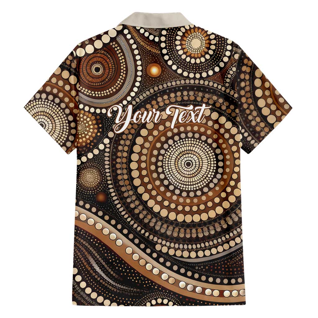 Kangaroo Australia Mother's Day Personalised Hawaiian Shirt Always Cozy In Mum’s Pouch Aboriginal Art