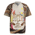 Kangaroo Australia Mother's Day Personalised Rugby Jersey Always Cozy In Mum’s Pouch Aboriginal Art