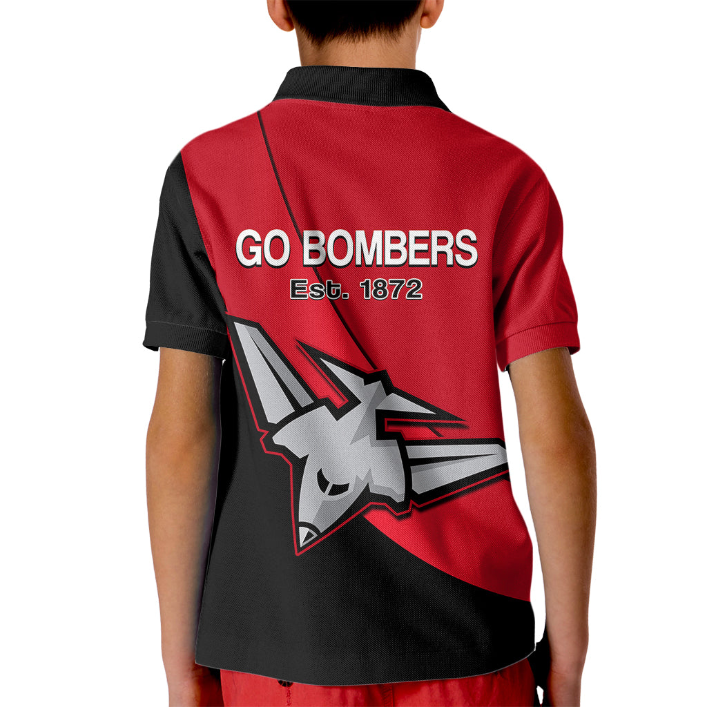 essendon-football-2023-kid-polo-shirt-go-bombers-simple-style