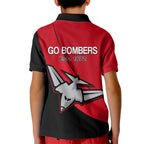essendon-football-2023-kid-polo-shirt-go-bombers-simple-style