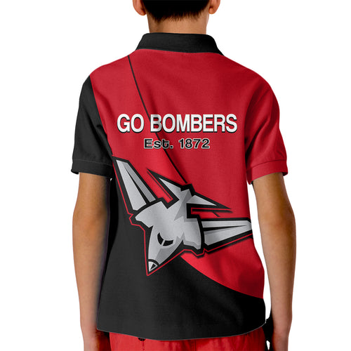 essendon-football-2023-kid-polo-shirt-go-bombers-simple-style
