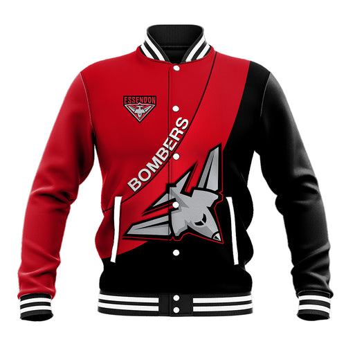 personalised-essendon-football-2023-baseball-jacket-go-bombers-simple-style
