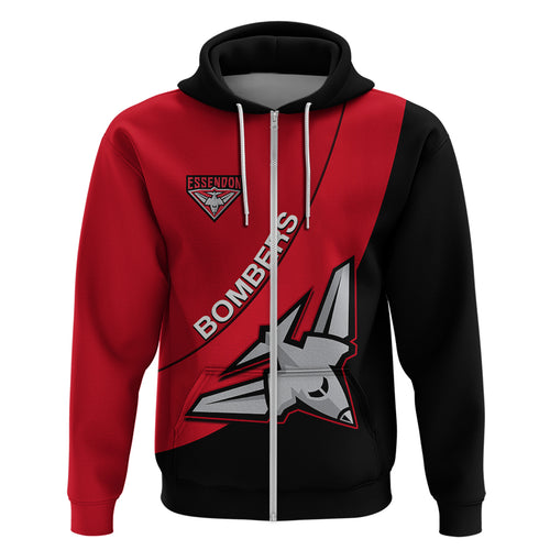 personalised-essendon-football-2023-hoodie-go-bombers-simple-style