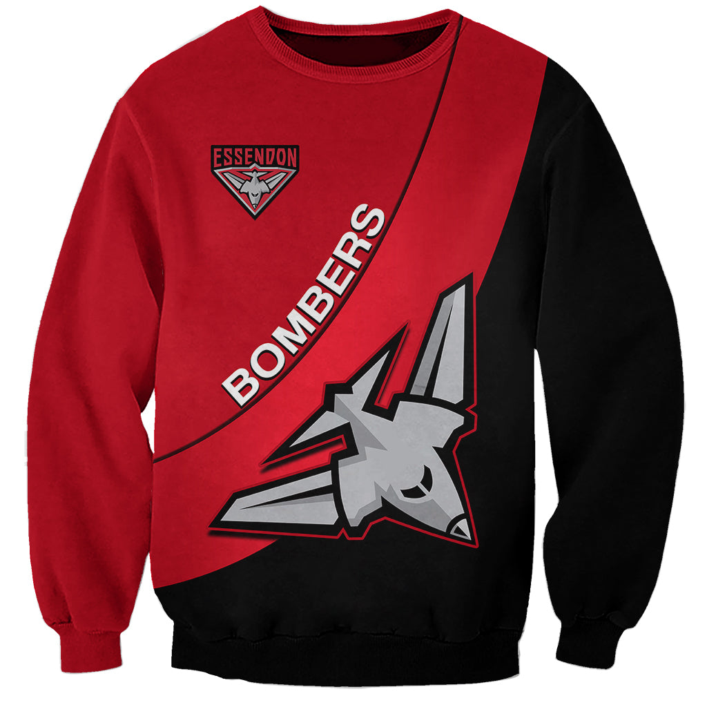personalised-essendon-football-2023-sweatshirt-go-bombers-simple-style