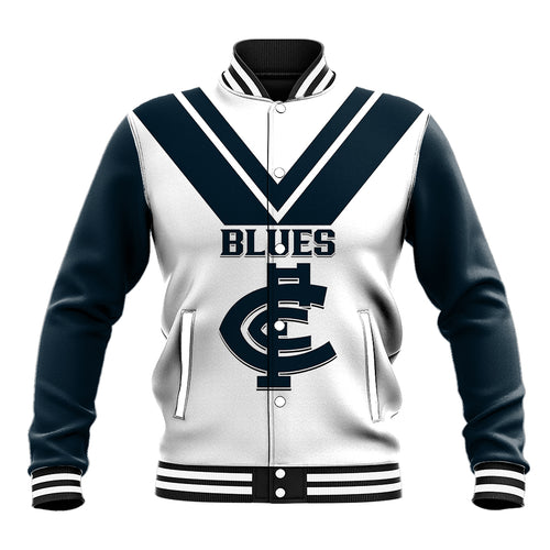 carlton-football-2023-baseball-jacket-go-blues-white-simple-style