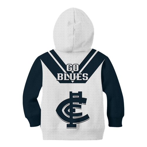 carlton-football-2023-kid-hoodie-go-blues-white-simple-style