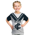 carlton-football-2023-kid-t-shirt-go-blues-white-simple-style