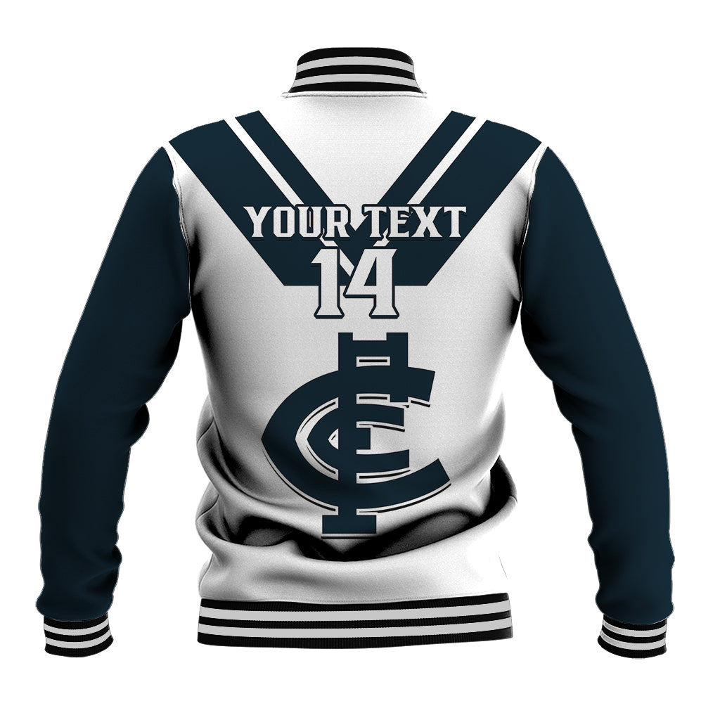 personalised-carlton-football-2023-baseball-jacket-go-blues-white-simple-style