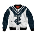 personalised-carlton-football-2023-bomber-jacket-go-blues-white-simple-style