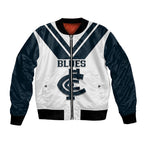 personalised-carlton-football-2023-bomber-jacket-go-blues-white-simple-style
