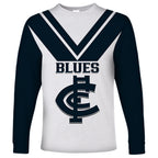 personalised-carlton-football-2023-long-sleeve-shirt-go-blues-white-simple-style