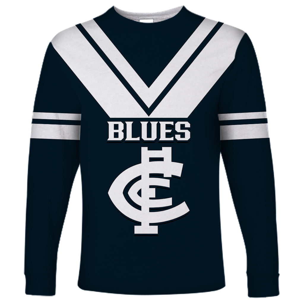 carlton-football-2023-long-sleeve-shirt-go-blues-navy-simple-style