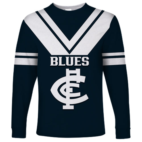 carlton-football-2023-long-sleeve-shirt-go-blues-navy-simple-style