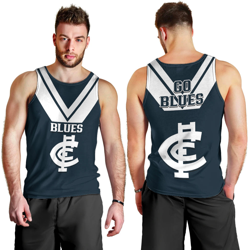 carlton-football-2023-men-tank-top-go-blues-navy-simple-style