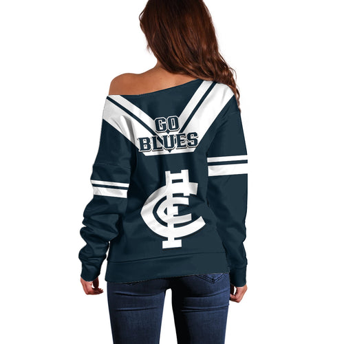 carlton-football-2023-off-shoulder-sweater-go-blues-navy-simple-style