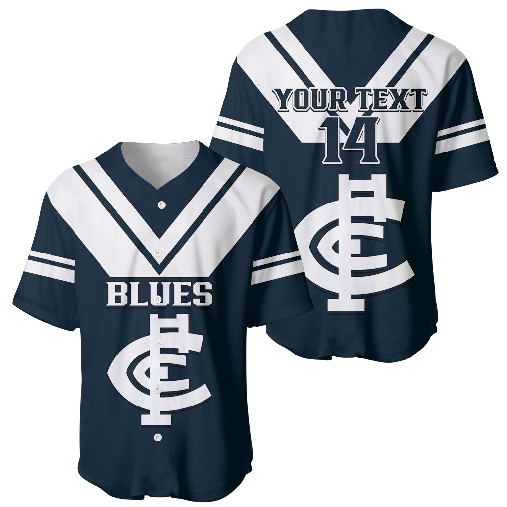 personalised-carlton-football-2023-baseball-jersey-go-blues-navy-simple-style