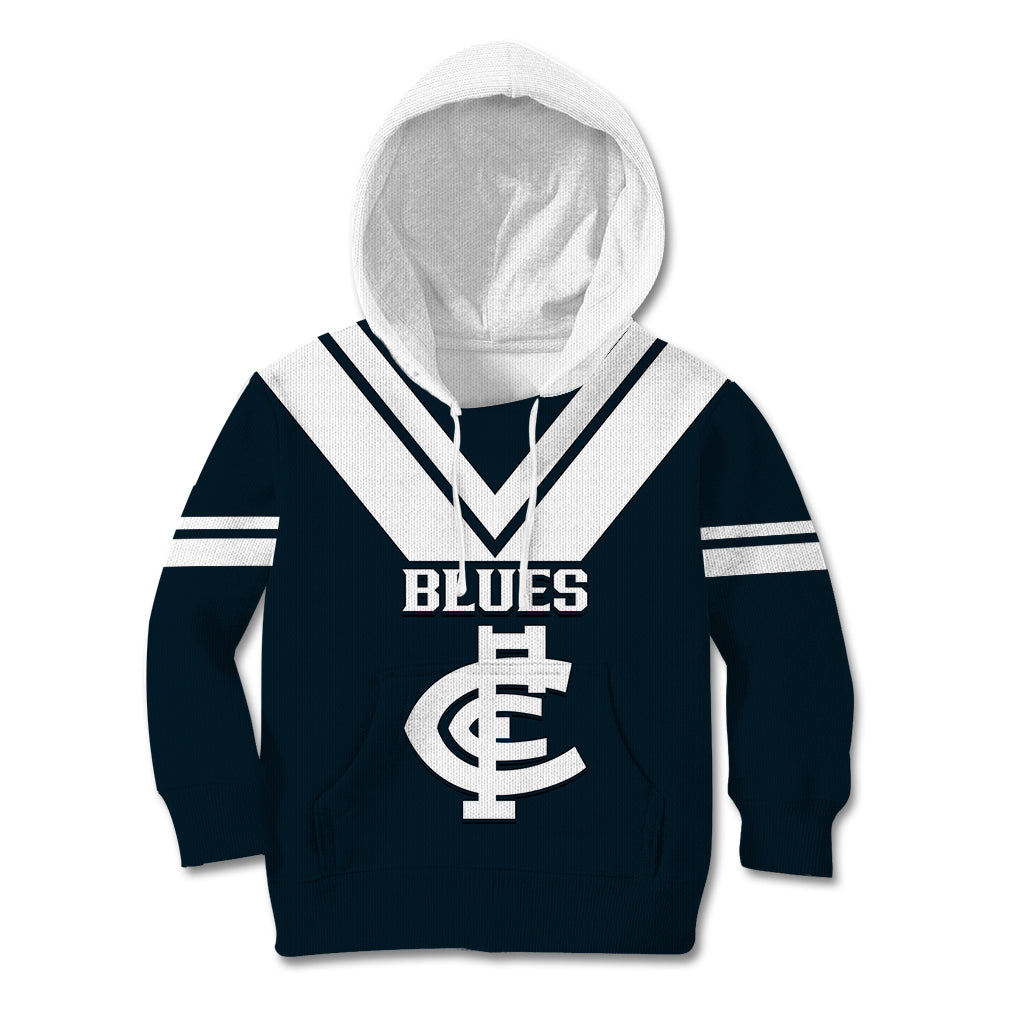 personalised-carlton-football-2023-kid-hoodie-go-blues-navy-simple-style