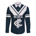 personalised-carlton-football-2023-long-sleeve-button-shirt-go-blues-navy-simple-style