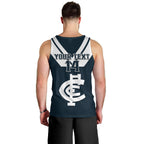 personalised-carlton-football-2023-men-tank-top-go-blues-navy-simple-style
