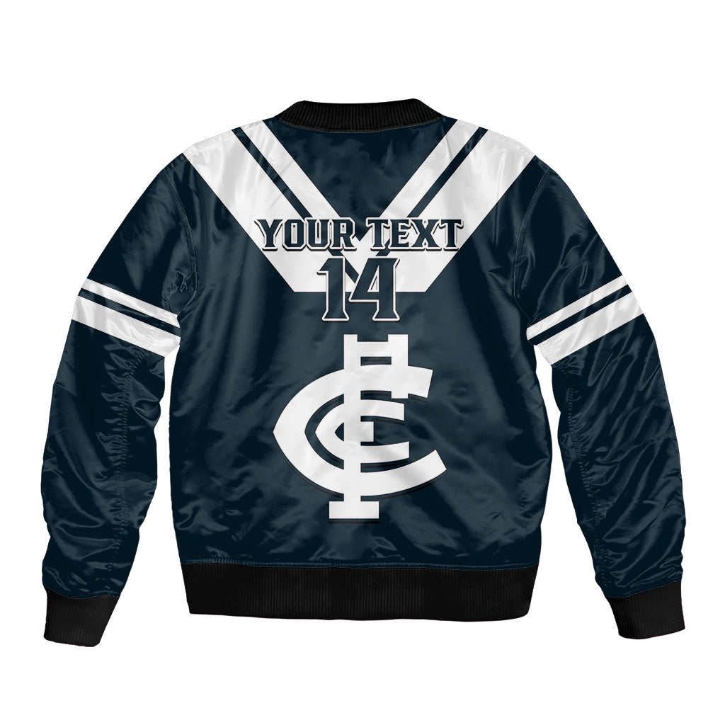 personalised-carlton-football-2023-sleeve-zip-bomber-jacket-go-blues-navy-simple-style