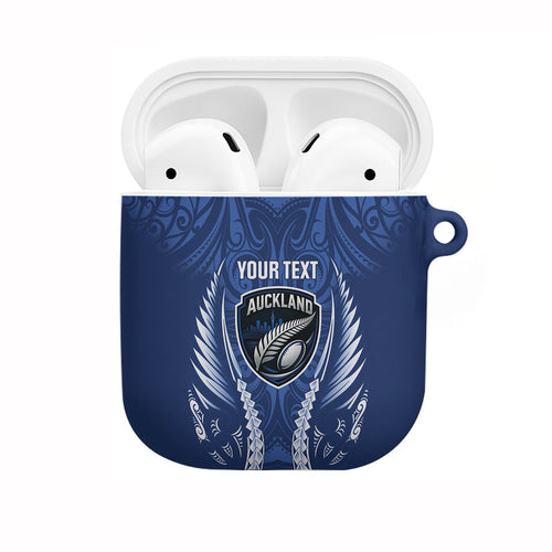 Auckland 2026 Rugby Custom AirPods Case NZ Maori Silver Fern
