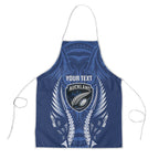 Auckland 2026 Rugby Custom Apron NZ Maori Silver Fern