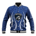Auckland 2026 Rugby Custom Baseball Jacket NZ Maori Silver Fern