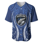 Auckland 2026 Rugby Custom Baseball Jersey NZ Maori Silver Fern