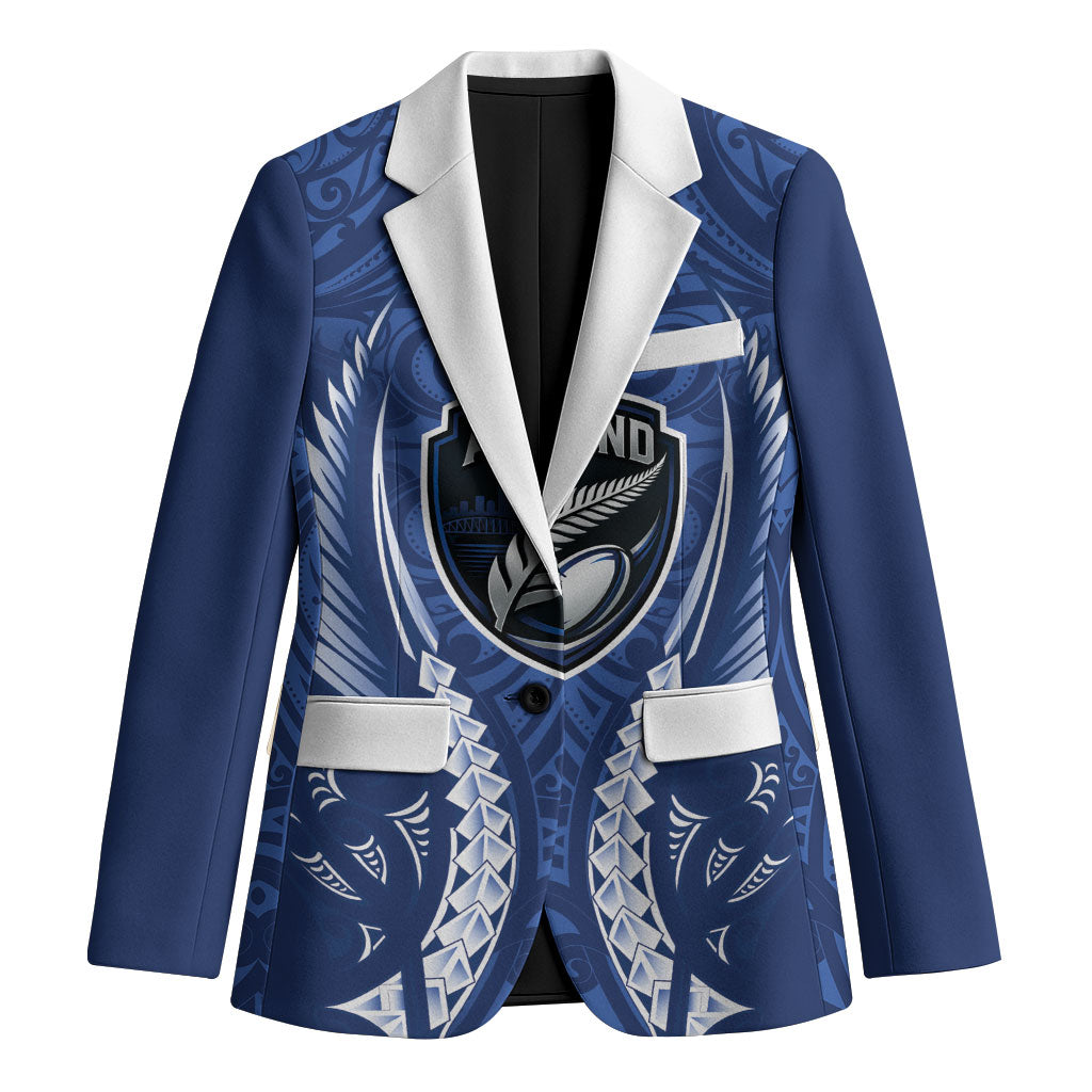 Auckland 2026 Rugby Custom Blazer NZ Maori Silver Fern