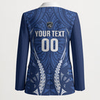 Auckland 2026 Rugby Custom Blazer NZ Maori Silver Fern