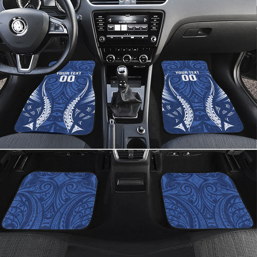 Auckland 2026 Rugby Custom Car Mats NZ Maori Silver Fern