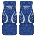 Auckland 2026 Rugby Custom Car Mats NZ Maori Silver Fern