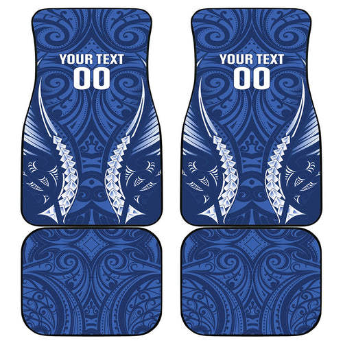 Auckland 2026 Rugby Custom Car Mats NZ Maori Silver Fern