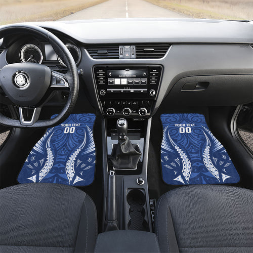 Auckland 2026 Rugby Custom Car Mats NZ Maori Silver Fern