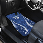 Auckland 2026 Rugby Custom Car Mats NZ Maori Silver Fern