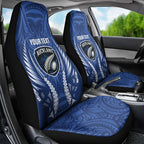 Auckland 2026 Rugby Custom Car Seat Cover NZ Maori Silver Fern