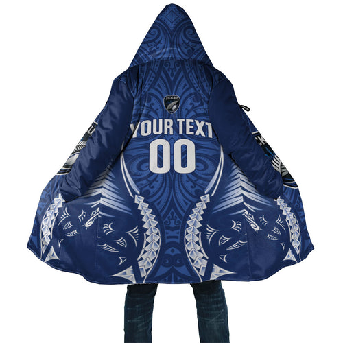 Auckland 2026 Rugby Custom Cloak NZ Maori Silver Fern