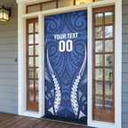 Auckland 2026 Rugby Custom Door Cover NZ Maori Silver Fern
