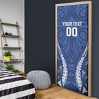 Auckland 2026 Rugby Custom Door Cover NZ Maori Silver Fern