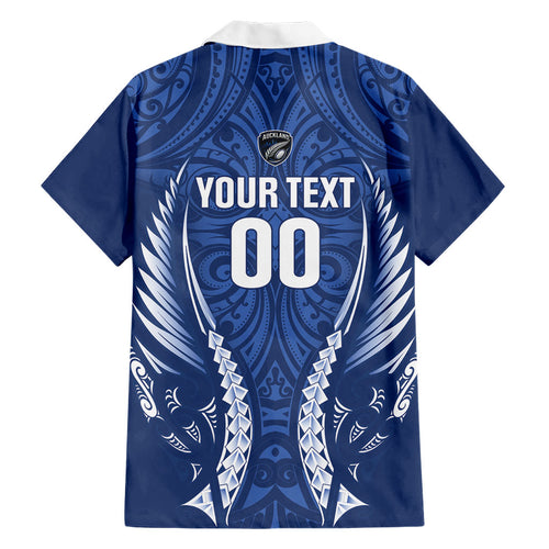 Auckland 2026 Rugby Custom Family Matching Off Shoulder Short Dress and Hawaiian Shirt NZ Maori Silver Fern