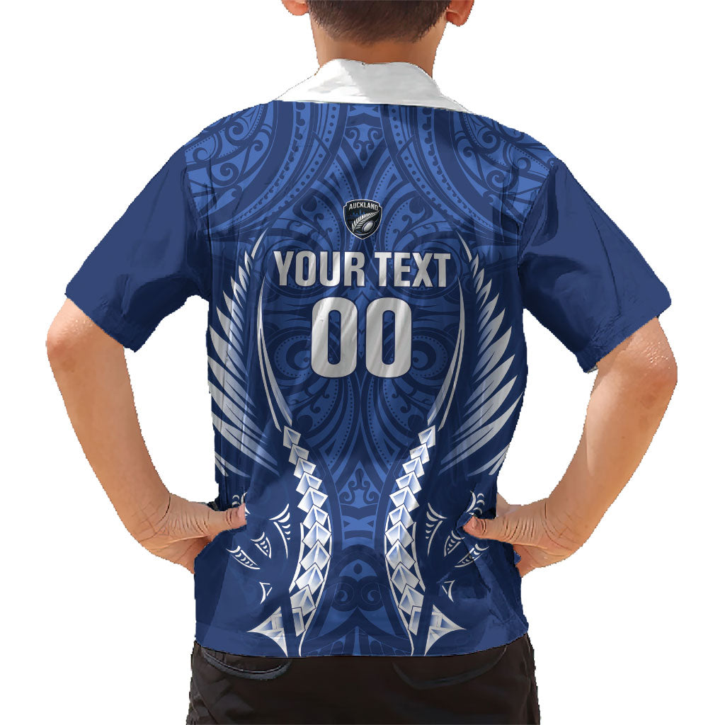 Auckland 2026 Rugby Custom Family Matching Short Sleeve Bodycon Dress and Hawaiian Shirt NZ Maori Silver Fern