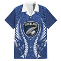 Auckland 2026 Rugby Custom Hawaiian Shirt NZ Maori Silver Fern