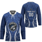 Auckland 2026 Rugby Custom Hockey Jersey NZ Maori Silver Fern