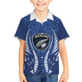 Auckland 2026 Rugby Custom Kid Hawaiian Shirt NZ Maori Silver Fern