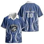 Auckland 2026 Rugby Custom Kid Hawaiian Shirt NZ Maori Silver Fern LT14