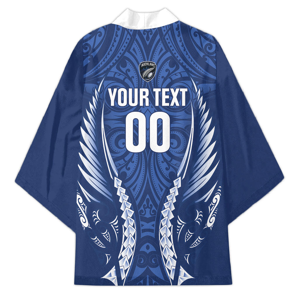 Auckland 2026 Rugby Custom Kimono NZ Maori Silver Fern