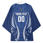 Auckland 2026 Rugby Custom Kimono NZ Maori Silver Fern