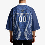 Auckland 2026 Rugby Custom Kimono NZ Maori Silver Fern